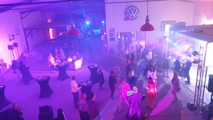 Mise en lumière garage Mertens à La Membrolle sur Choisille (37)