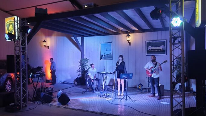 Sonorisation Concert Garage Mertens à la Membrolle sur Choisille (37)