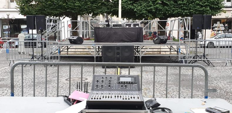 Technique son Place de la Victoire à Tours (37)