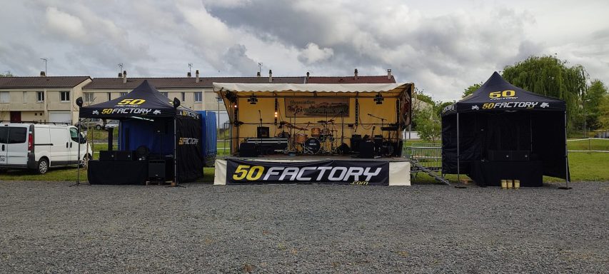 Technique son pour le FestiMob Avoine (37)