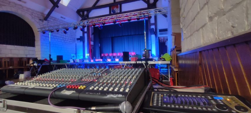 Technique son et lumière Comédie musicale Ste Maure de Touraine (37)